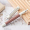 Hongdian 1862 Fountain Pen, Iridium Fine Nib with Ink Converter, Fresh Cocoa Coffee Contrasting Color Smooth Writing Pen with Metal Box Set