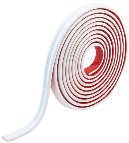 Gaahing Peel and Stick Wall Molding Trim & Chair Rail, Self-Adhesive Panel Moulding, DIY Home Decor on Cabinet Door Mirror Frame, 3m x 2.3cm