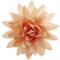 dekora - Riesenblumenwaffel 12,5 cm - Herbstdahlie - Glutenfrei, laktosefrei, vegan - Tortendekoration für Hochzeiten, Geburtstage und Desserts - Einfach zu verwenden