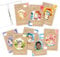 Papierdrachen 8 hochwertige Schnellhefter aus Karton für Schule, Studium und Büro | DIN A4 | Motiv Frauenpower - Schnellhefter aus 350g/m² Karton - Set 7