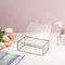 MeYuxg Caja de cristal, Caja grande de cristal para joyas, Caja dorada para bodas, Caja de plexiglás transparente, Caja de regalo con tapa, Cajas de almacenaje
