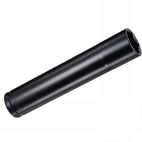 Unifizz 1/2 Inch Drive - 30mm Deep Impact Socket with 6 Point Design, Heat-Treated Cr-V Steel 200mm Length, Metric Sizes