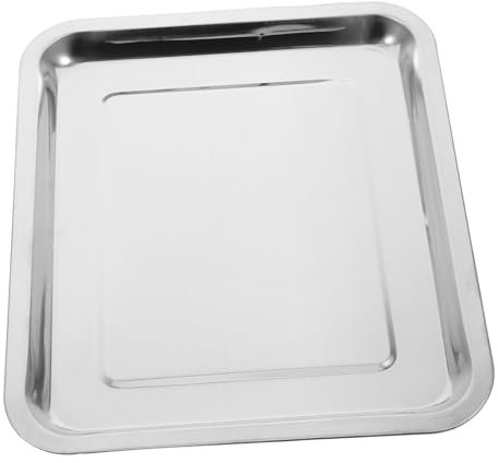 UTHCLO Teglia da Forno Multiuso in Acciaio Inossidabile Teglia per Arrosti Manici Extra Large per Alimenti