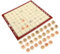 IMIKEYA 1 Box Chinesisches Schachbrett Halma Brettspiel China Schach Chinsee Schach Schachbrett Chinesische Brettspiele Holz