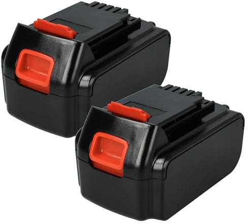 vhbw 2x Battery Replacement for Black & Decker BL4018, BL3020 for Power Tools (3000 mAh, Li-Ion, 18 V)
