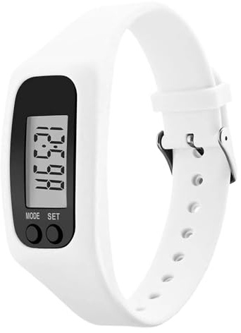 Pedometer Wristband - Fitness for Running Movement | Lightweight Band with Step Distance, Calorie Reading, Sport Wearable for Gym Hiking Jogging Daily Use,9.84x1.06 inch