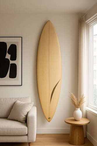Générique Support Mural Invisible pour Planche de Surf – Fixation par boîtier d’aileron Future – Discret, Robuste & Facile à Installer
