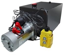 Pompe Hydraulique, Unité De Puissance, Remorque Décharge À Simple Effet, Élévateur Voiture DC 12V,pour le bricolage à domicile