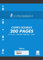 Conquérant Copies Doubles perforées A4 200 pages 70 g grands carreaux seyès