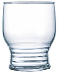 TableRoc 702060 Pfalz Trinkglas, Wasserglas, Saftglas, 250ml, mit Füllstrich bei 0.2l, Glas, transparent, 12 Stück