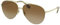 BURBERRY Sonnenbrillen FERRY BE 3113 Pale Gold/Brown Shaded 59/15/140 Damen