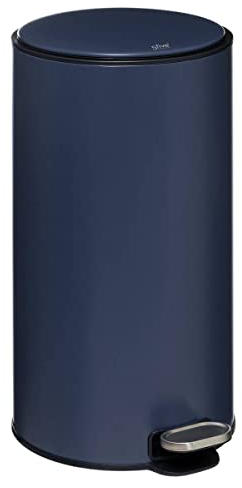 Poubelle de Cuisine en métal Delta 30L Bleu Five