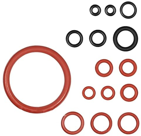 BCBF 15 Pièces Joint Torique, Kit d'entretien pour Valve De Soutien, Vanne De Vapeur, Groupe De Brassage, Vanne,Compatible avec Phillips Saeco Spidem,Kit Joint pour Perfectdraft