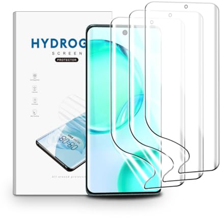 nvskvd Protector de Pantalla para Honor 50 5G, 3 Piezas TPU Suave Película Protectora HD Transparente Flexible Suave Películas de Hidrogel (NO vidrio templado)