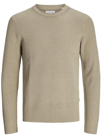 JACK & JONES Male Strickpullover Meliert Strickpullover