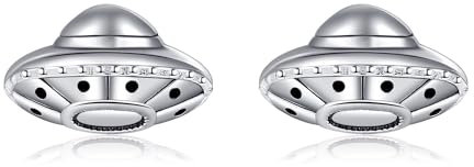 UFO Ohrringe Sterling Silber Raumschiff Ohrringe UFO Geschenke für Frauen