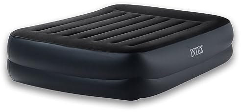 blu wave KOMODO materasso gonfiabile matrimoniale 152x203x42 cm con Tecnologia Fiber-Tech autogonfiante dotato di pompa elettrica incorporata, per gonfiarlo e sgonfiarlo in pochi minuti