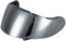 Shkalacar Visière de Casque Compatible avec Cns-3 Neotec ⅱ, Lunettes de Protection D'objectif de Casque de Moto (Argent)