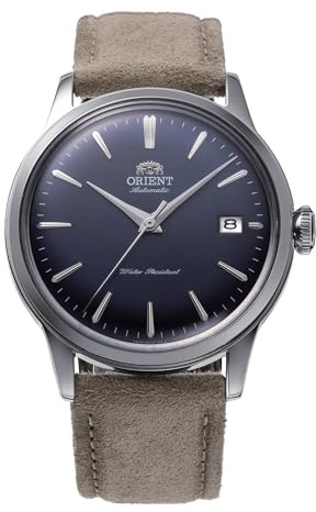Orient Classic Bambino 38 mm – Men's Automatic Manual Winding Watch AC0M, Night Blue, Classic