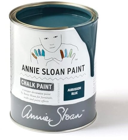 Dovetails Vintage Annie Sloan Chalk Paint 1 litre Aubusson Blue Furniture Paint