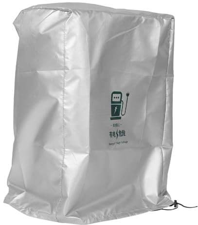 SOIMISS Copertura Antipioggia e Antipolvere per Caricabatterie Elettrici Protezione Portatile per Stazioni Ev Materiale Spesso e Compatibile con Varie Auto Elettriche