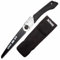 Fast Cutting Folding Garden Pruning Saw with Sheath (7) - Rubber Handle, Triple Ground Teeth, Hardened Steel