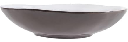 Olympia Raw Charcoal Coupe Bowl, 230mm, Pack of 6 | Vitrified commercial porcelain provides excellent heat retention and chip resistance, fully microwave and dishwasher safe.