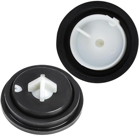 Yuiturt 2 Pcs Rondelles de Diaphragme pour Chasse d'Eau WC, Joints Membrane Robinet Flotteur - Joints de Soupape à Entrée Latérale pour Rénovation Toilettes