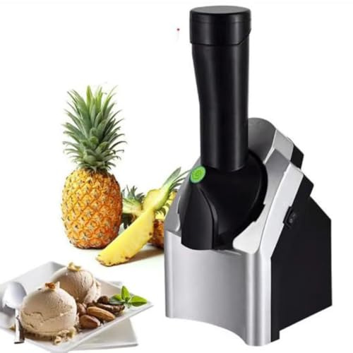 Gelatiera, Macchina Per Servire Gelato Con Frutta, Macchine Dessert Congelati, Gelatiera Domestica Preparare Sorbetti E Gelati Alla Frutta Sani, Morbido, Sorbetto, Yogurt Ghiacciato