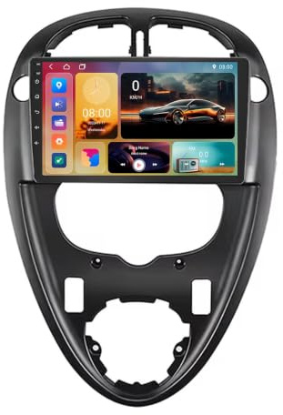 Radio de Coche Doble DIN 9 Android 15 para Citroen Xsara Picasso 1999-2010 | CarPlay inalámbrico, Cámara de Respaldo, Controles del Volante, Bluetooth GPS Navegación(A,A1 1G+32G)