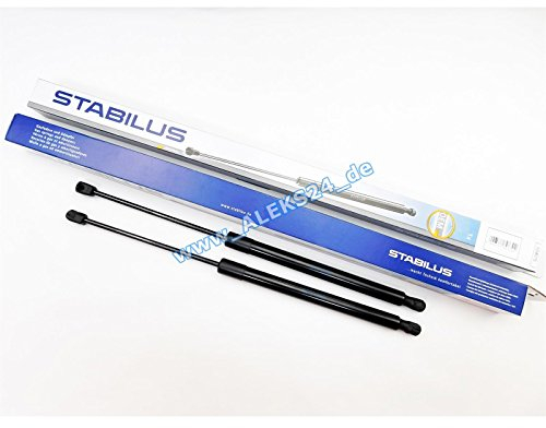 2x Original STABILUS Gasfeder Heckklappe Dämpfer Gasdämpfer Gasdruckdämpfer Heckklappendämpfer Kofferraum Satz LIFT-O-MAT L=521 MM 475 N