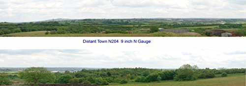 id Backscenes Scenic Backgrounds – Distant Town (204N)