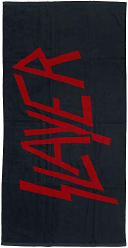 for-collectors-only Slayer Handtuch Strandtuch Logo Strandlaken Beach Towel Badetuch