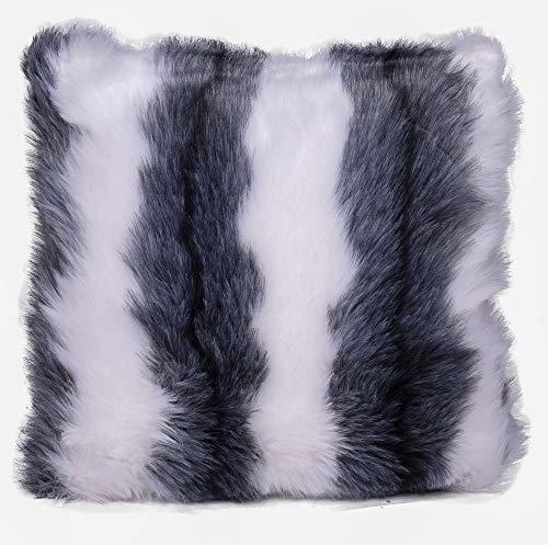 Fellkissen Winterfell Webpelz Pelzkissen Luxus Dekokissen Kuschelkissen 45x45 pda016 Palazzo Exklusiv
