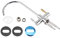 Kuuleyn Grifo Giratorio 2 en 1, Grifo de Filtro de Agua, Grifo de Fregadero de Doble Orificio de 1/4 Pulgadas, Filtro de Agua Potable de ósmosis inversa cromada
