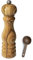Peugeot Paris Olivier Pfeffermühle, Geschenkset, Olivenholz, mit Holzschaufel, 22,9 cm, Pfeffermühle mit Schaufel)