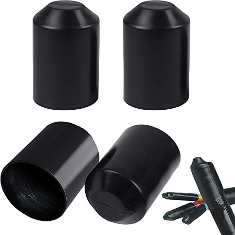 Gaine Thermorétractable Capsules Gaine Retractable Étanche pour Fil Électrique 20mm Diamètre Tube Thermorétractable Protection D'isolation Étanche pour Les Extrémités de Câble (20mm)