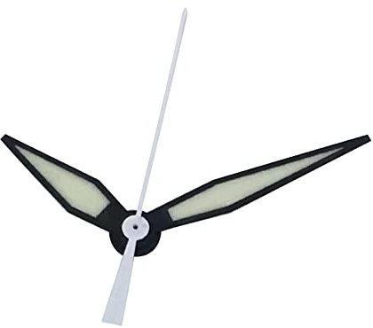 TECKEEN Ersatzuhrzeiger für ETA 2824 2836 Sub Mariner Uhrwerk grün leuchtend