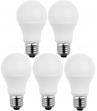 Blulaxa LED SMD Lampe A60, 5er Set, E27, 5,5W, 2700K, 470lm