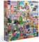 eeBoo Piece & Love: Women Reading - 1000 Piece Puzzle - Square Adult Jigsaw, 23x23, Includes Image Reference Insert, Glossy Pieces