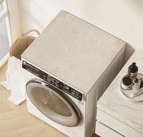 Secadora Protector Cubierta Superior Antideslizante， Secadora Para La Parte Superior Con Tapetes，Cubierta Superior Para Lavadora，Suave, recortable para lavadoras T,40x40cm