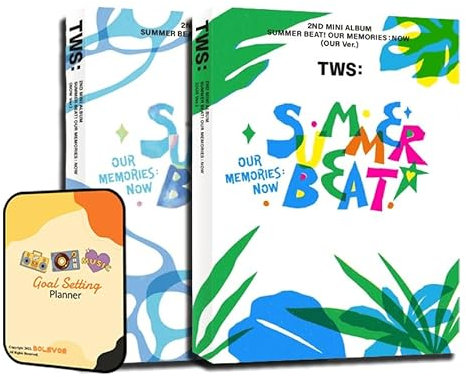 SUMMER BEAT! TWS Album [Our Ver. + Now Ver. 2 Albums Full Set]+Pre Order Benefits+BolsVos K-POP Inspired Freebies (2nd Mini Album)