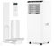 Portable Air Conditioner 7000 Btu/H, 4-In-1 Portable Air Conditioner, Fan, Dehumidification, Ventilation With Remote Control, Dual Digital Display, 24H Timer, Sleep Mode