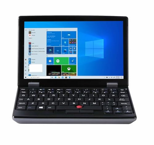 PcZinophyte Lüfterloser Mini-Taschenlaptop 7-Zoll-Touchscreen N4000 12 GB DDR4 Computer Büro Ultrabook Notebook 2.0MP Win11