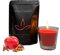 Deko Flamme Kerzensand mit Duft Apfel-Zimt – 400g Aromasand inkl. 20 Dochte – Kerzenwachs Granulat – DIY Pearled Candle – Wachsgranulat pflanzlich – Kerzen Sand für kreative Ideen