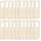 sourcing map 20pcs Wooden Door Knob Hangers, Wood Door Knob Signs, Rectangular Hanging Tags for DIY Home Office Restaurant Decoration