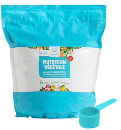 BICARBONATO DI POTASSIO PER PIANTE DA 1 KG CON CUCCHIAIO DOSATORE E CHIUSURA ZIP, concime potassico, fungicida naturale per piante, regola il PH del terreno