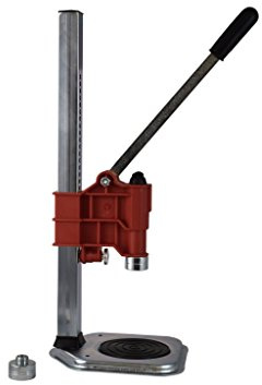 Adjustable Height Counter Top Capper for 26mm and 29mm Crown Caps Homebrew Beer Cider (Red)