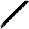 HM Säbelsägeblatt für Gasbeton 240 mm Z 12,7 mm Sägeblatt Poroton Porenbeton