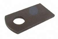 Anti luce Fastener Keeper Plate, Drop lock, Weld on, Bracket, 22m dia. hole,